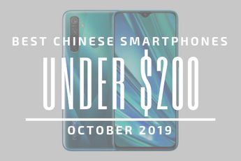 Top 5 Chinese Smartphones for Under $200 - October 2019