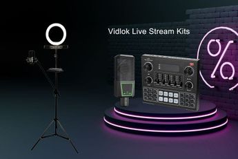 Start your online career with Vidlok Live Stream Kits