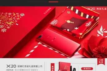 Vivo X20 'Chrismas edition' Launched in an attractive red colour