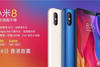 Xiaomi Mi 8 Released In Hong Kong For HK$ 3,399 ($433)