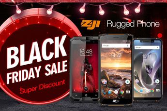 Rugged ZOJI smartphones discounted up to 36% for Black Friday