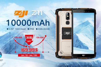 Presales for the new rugged ZOJI Z11 ending January 10th