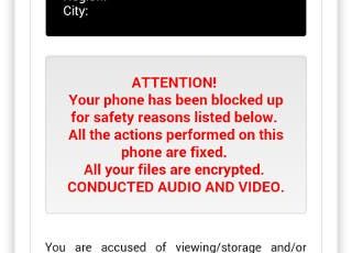 Beware Android Ransomware