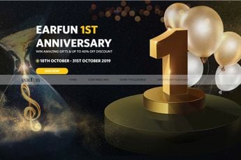 Earfun 1st anniversary celebration continues with new deals