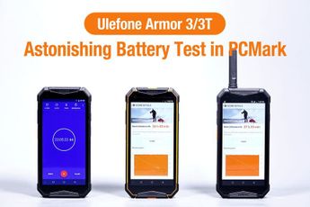 Ulefone Armor 3/3T impresses in the PCMark battery test