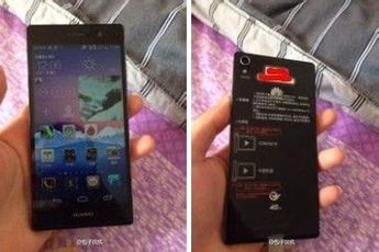 Huawei Ascend P7 caught off guard, falls prey to the spy cam!