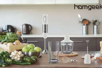 Get the handy Homgeek 5-in-1 hand blender even cheaper