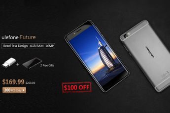 Bezel-less Ulefone Future on Flash Sale for just $169.99! (Limited Pcs)