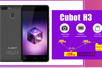 Cubot H3 is the first 5-inch phone with massive 6000 mAh battery