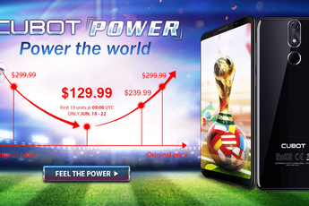 Cubot Power Selling at just $129.99 for 5 Days (Limited Pcs)