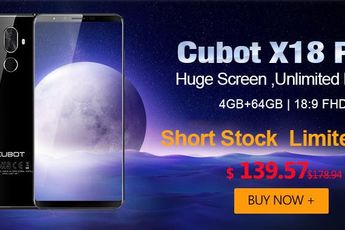 Best Selling Cubot X18 Plus Now $20 Cheaper - Only $139.99