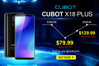 Cubot X18 Plus Launched - Snap It Up for $79.99