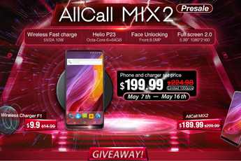 AllCall Giveaway Kicks Off - Win a Free AllCall MIX2 or AllCall F1 Wireless Charger