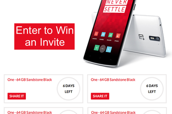 Giveaway: Win 1 of 7 OnePlus One Invites