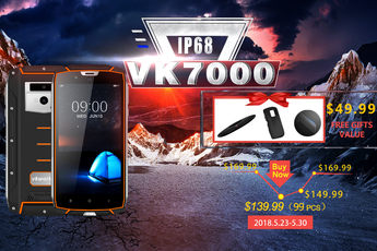 Vkworld VK7000 Rugged Phone with Wireless Charging on Presale at $139.99