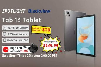 Blackview Tab 13 to Go on Sale Today: at just $149.99 it's a great deal