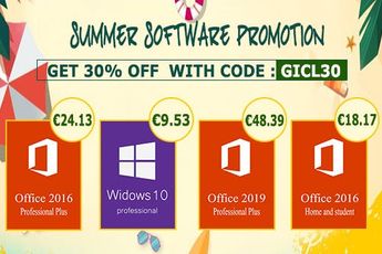 Summer software promo with coupons from Lvlgo