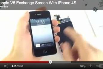 GooApple V5 Screen Same As iPhone 4S?