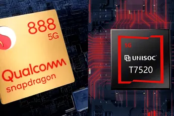 Qualcomm and Unisoc are growing in the chipset segment