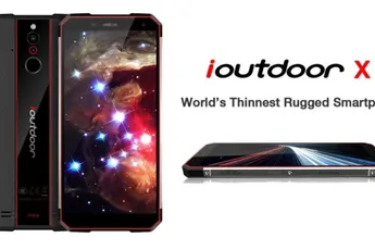 World's thinnest rugged phone IOUTDOOR X available on Coolicool