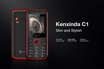 Kenxinda C1 released - the slim stylish feature phone for 2019