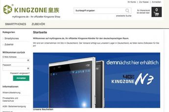 KingZone launch official German store