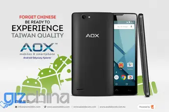AOX Mobile tell us to “Forget Chinese” will launch “Taiwan Quality” phones from $60