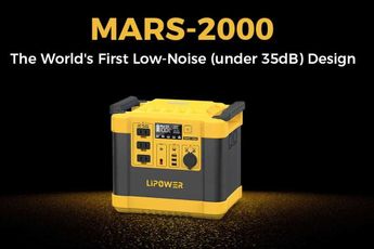 LIPOWER MARS-2000 portable power station takes the market by a storm