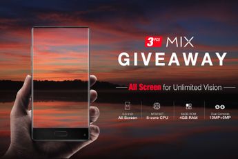 Ulefone MIX Warm-Up Event Kicks Off - Win one entering the Giveaway