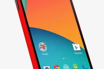 Hello, Google Nexus 5 in Bright Red!