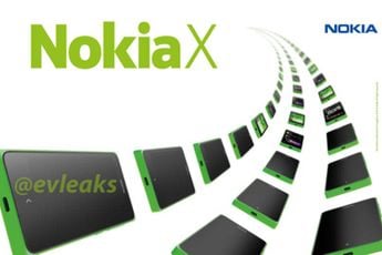 leaked render and photo sample of the Android Nokia X phone