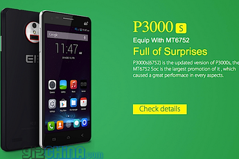 Exclusive: Elephone P3000S (6752) details leaked, will get MT6752 and 3GB RAM