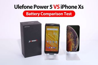 Ulefone Power 5 shows the battery endurance ropes to iPhone XS