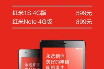 LTE Xiaomi Redmi 1S prices cut to $100 in China from tomorrow