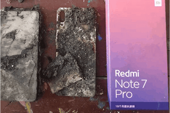 Xiaomi Redmi Note 7 Pro goes up in flames, following the Redmi Note 7S case