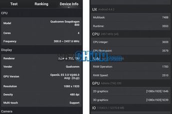 Purported Samsung Galaxy S5 Antutu scores confirm 16 mega-pixel camera and more