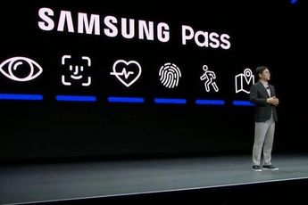 Samsung "Borrows" Apple's Face ID Icon for their Samsung Pass System