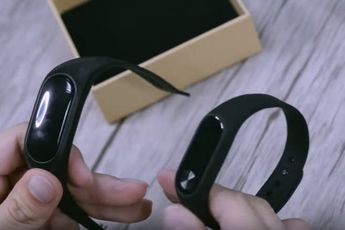 Video comparison of Cubot V1 and Xiaomi Mi Band 2