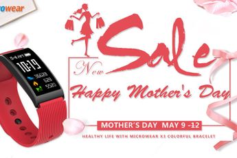 Microwear Smart Bracelets Mother’s Day Sales Kicks Off