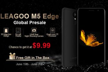 LEAGOO M5 Edge Global Presale Kicks Off with a Chance to Get it for $9.99