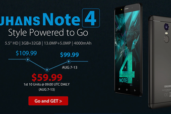 UHANS Note4 Presales Kick Off - On Flash Sale for $59.99