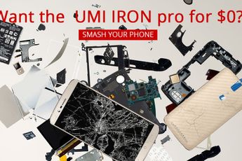 UMi ask Elephone P8000 owners to smash their phones for a CHANCE to own an Iron Pro