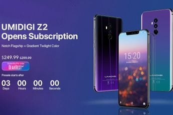 UMIDIGI Z2 kicks off presale today at Gearbest for $249.99 and how it compares to Xiaomi Mi 8 ?