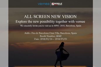 Vernee Sends Out Press Invites for MWC 2018