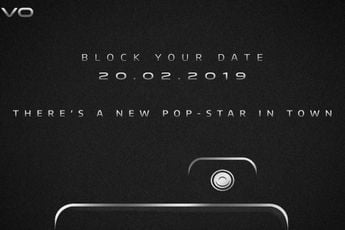 Vivo V15 Pro poster leaks revealing pop-out camera and unique design