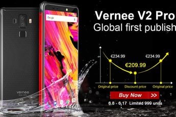 Vernee V2 Pro IP68, 5.99-inch Rugged Phone on Sale at 209.99€