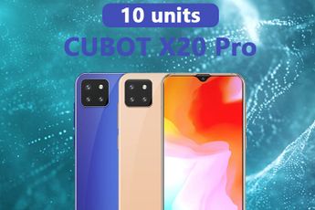 Giveaway- win 10 units of the new CUBOT X20 Pro