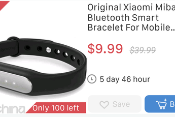 Warning: GetOne is selling Xiaomi Mi Band for only $9.99!