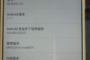 Xiaomi Mi Note, Mi4 and Mi Note Pro run unofficial Android 7.1.1 ROM