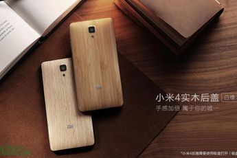 Xiaomi are launching cool wooden covers for the Xiaomi Mi4